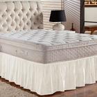 Saia Box Cama Casal e Queen com 1 Elástico Ajustável Babado 1 Peça
