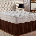 Saia Box Cama Casal e Queen com 1 Elástico Ajustável Babado 1 Peça