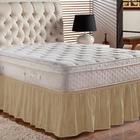 Saia Box Cama Casal e Queen com 1 Elástico Ajustável Babado 1 Peça