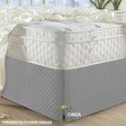 Saia Box Casal Queen Matelada Box Bau Com Pingente Luxo Moderna Cama - BOB SHOP BORDADOS