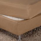 Saia Box Fit Solteiro Capa para Cama Box com Elástico Malha 1 pç Lisa