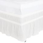 Saia Cama Box Solteiro Microfibra Elástico Duplo