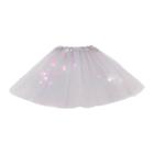 Saia De Tule Tutu Adulto e Infantil C/ Led Colorido 40cm