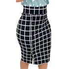 Saia Evangelica Lápis Com Fenda e Botões