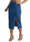 Saia Jeans Sawary Midi - 276603 Azul