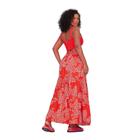 Saia Longa Feminina Estampada Viscose TM G