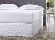 Saia para Cama Box Casal Boulevard EasyFit Branca Altenburg