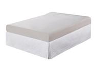 Saia Para Cama Box Casal Sultan Realce Premium Matelassê Ultrassonic Branca