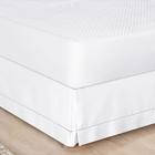 Saia para Cama Box King Ponto Palito - Branco