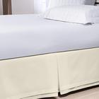 Saia Para Cama Box Queen Glass 200 Fios 100% Algodão Palha - Doce Lar Enxovais