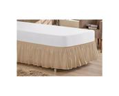 Saia Para Cama Box Solteiro Com Bainha