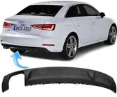 Saia Spoiler Parachoque Traseiro Audi A3 Sedan 2013 À 2016 - HD