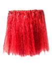 Saia Tutu Carnaval Pompom 40cm Adulto