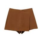 Saias Shorts Assimétricas de Cintura Alta - Estilo Vintage Chic Willshela