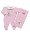 Saída Maternidade Feminino Plush - Anjos Baby