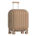 Saídas de bagagem Carry On 20" Spinner com 8 rodas 47L Brown