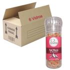 Sal Rosa Do Himalaia Com Moedor Q-Vita 100G (6 Vidros)