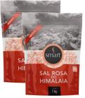 Sal Rosa Himalaia Smart Grosso 1kg - Rico em Minerais