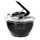 Saladeira e Centrífuga Secadora de Salada Moob Bowl 5LitrosTransparente/Preto