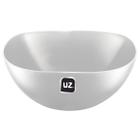 Saladeira Pote Vasilha Bowl 2L Multiuso Redonda Sobremesa Servir Cozinha UZ102 Branco