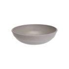 Saladeira redonda 2,4lt tigela bowl 25cm Cinza petra - Evo