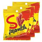 Salamitos Sadia Pepperônico com 36g Kit com três unidades