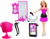 Playset Barbie Salão de Beleza HKV00 - Mattel - brincasa