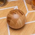 Saleiro de bambu esfera oikos