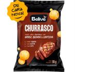 Salgadinho de Arroz, Quinoa e Lentilha Belive Zero Glúten Zero Lactose Churrasco 35g