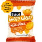 Salgadinho de Milho e Quinoa Belive Zero Glúten Zero Lactose Queijo Nacho 35g