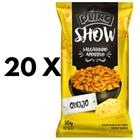 Salgadinho Plinc Show Queijo - 1 cx c/ 20un De 50g Cada