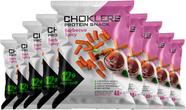 Salgadinho proteico choklers barbecue spicy 40g 20 unidades