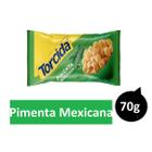 Salgadinho Torcida pimenta mexicana 70g Lucky- Kit 15 un