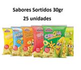 Salgadinhos Trigomil sabores sortidos c/ 25 un de 30gr