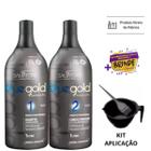 Salvatore Blue Gold Premium Taninoplastia 2x1000ml + Kit Aplicação