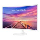 Samsung 27in Branco Super-Slim Curved 1080p LED Monitor, 1920 x 1080 Resolução (Renovado)