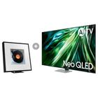 Samsung AI Gaming TV 65" Neo QLED 4K 65QN90D 2024 + Music Frame