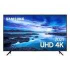 Samsung Smart TV 60" UHD 4K 60AU7700, Processador Crystal 4K, Tela sem limites, Visual Livre de Cabos, Alexa built in, Controle, Bivolt Cinza Titan