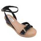 Sandália Anabela Espadrilhe Feminina Bebece T4822.283 - Preto - 37