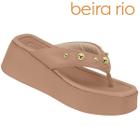 Sandalia Beira Rio Plataforma Flatform Original Anabela Chinelo Tamanco