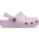 Sandália crocs classic clog kids ballerina pink