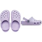 Sandália crocs classic clog kids lavender