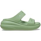 Sandália crocs classic crush platform sandal fair green