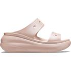 Sandália crocs classic crush shimmer sandal pink clay