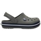 Sandália crocs crocband clog kids smoke/navy