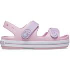 Sandália crocs crocband cruiser sandal t ballerina/lavender