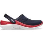 Sandália crocs lite ride 360 clog navy/pepper