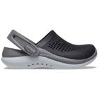 Sandália crocs literide 360 infantil black/slate grey