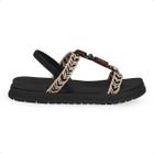 Sandália Dakota Flatform Pedraria Y6801