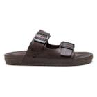 Sandália de Couro Democrata Masculina Easy Weekend 514101